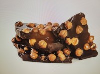 lámaná ořech tmavá